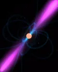 Схематическое изображение пульсара