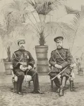 Король Сиама Чулалонгкорн и император Николай II. Санкт-Петербург. Июль 1897