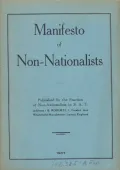 Manifesto of Non-nationalists