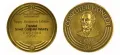 Медаль «Пионер компьютерной техники», вручённая Сергею Лебедеву. Реверс и аверс. Бронза. 1996