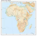 Малебо на карте Африки