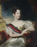 Томас Лоуренс. Портрет Марии II да Глориа, королевы Португалии, в возрасте 10 лет. 1829