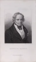 Сиприан Жакмен. Портрет Ксавье де Местра. 1858