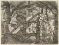 Джованни Баттиста Пиранези. Готическая арка. Лист из серии «Воображаемые темницы». Ок. 1749–1750