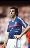 Максим Боссис во время финала чемпионата Европы по футболу. Стадион «Парк де Пренс», Париж. 1984 