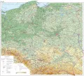 Общегеографическая карта Польши
