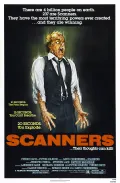 Постер фильма «Сканнеры». Режиссёр Дэвид Кроненберг. 1980