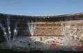 Церемония открытия Девятнадцатого чемпионата мира по футболу на стадионе «Соккер Сити» в Йоханнесбурге. 2010