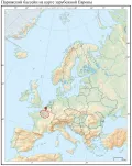 Парижский бассейн на карте зарубежной Европы