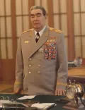 Леонид Брежнев после награждения орденом «Победа». 20 февраля 1978