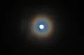 Ореол, окружающий диск Луны