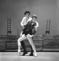 Майя Плисецкая в партии Кармен и Николай Фадеечев в партии Хосе в балете «Кармен-сюита». 1971