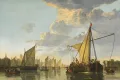 Алберт Кёйп. Вид реки Маас в Дордрехте. Ок. 1650