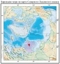 Баренцево море на карте Северного Ледовитого океана