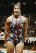 Корнелия Эндер на летних Олимпийских играх. Монреаль. 1976