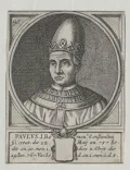 Портрет папы Римского Павла I. Гравюра Нового времени