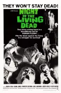 Постер фильма «Ночь живых мертвецов». Режиссёр: Джордж Ромеро. 1968