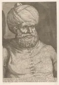 Агостино Венециано. Портрет Хайраддина Барбароссы. 1535