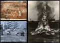 «Сямыньские дадаисты» сжигают свои работы после выставки во Дворце культуры, Сямынь. 1986 