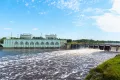 Гидроэлектростанция в Волхове (Ленинградская область)