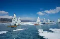 Соревнования по буерному спорту на озере Байкал