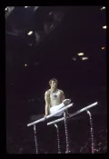 Николай Андрианов выступает на Олимпийских играх. Монреаль. 1976