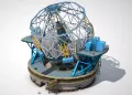 Компьютерная модель телескопа ELT