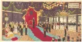 Гинко Адачи. Принятие конституции в Государственной палате Нового императорского дворца. 1889