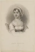 Портрет Джейн Остин. Гравюра по рисунку Кассандры Остин. 1870