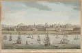 Форт Сент-Джордж на побережье Короманделя. 1754. Литографы Роберт Сейер, Ян ван Райн