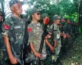 Бойцы Национального фронта освобождения моро. Минданао (Филиппины). 2006