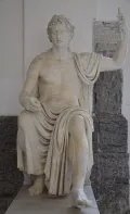 Октавиан Август в образе Юпитера Капитолийского. Геркуланум. 45–50