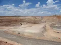 Карьер по добыче руд золота на месторождении Телфер (Австралия)