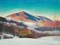 Рокуэлл Кент. Гора Равноденствия, зима. 1921
