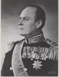 Король Норвегии Улаф V. 1957