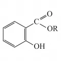 Общая формула сложных эфиров салициловой кислоты