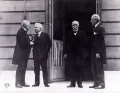 Лидеры стран – победителей в Первой мировой войне («Совет четырёх») на Версальской мирной конференции в Париже. 27 мая 1919