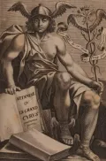Иллюстрация из книги: Скюдери М. де. Артамен, или Великий Кир. Париж, 1654. Т. 4. Фронтиспис