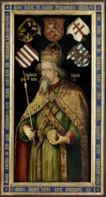 Альбрехт Дюрер. Портрет Сигизмунда Люксембургского. Ок. 1511–1513. Германский национальный музей, Нюрнберг