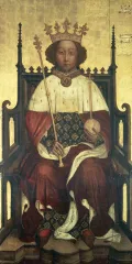 Портрет короля Англии Ричарда II. 1390