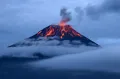 Извержение вулкана Тунгурауа. Эквадор