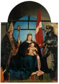 Ганс Гольбейн Младший. Золотурнская Мадонна. 1522