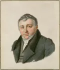 Александр Брюллов. Портрет Павла Шиллинга. 1828