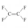 Структурная формула тетрафторэтилена