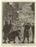 Ночное нападение на шерифа лоялистов. 1877