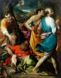 Камилло Прокаччини. Опьянение Ноя. Ок. 1555–1629