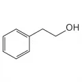 Структурная формула β-фенилэтилового спирта