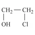 Структурная формула этиленхлоргидрина