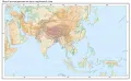 Индо-Гангская равнина на карте зарубежной Азии