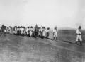 Турецкие войска на марше к городу Кут-эль-Амара. Сентябрь 1915